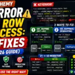 SQLAlchemy KeyError on Row Access 3 Fixes (2026)