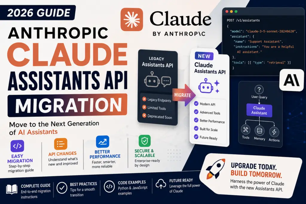 Anthropic Claude Assistants API Migration Guide (2026)