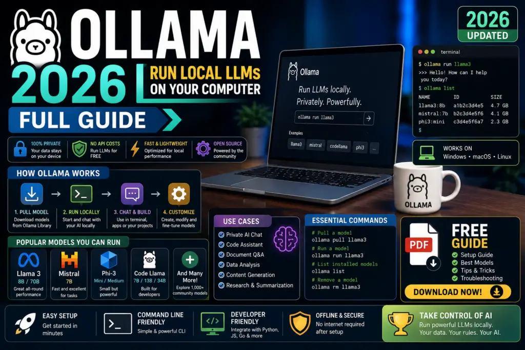 Ollama 2026: Run Local LLMs on Your Computer (Full Guide)