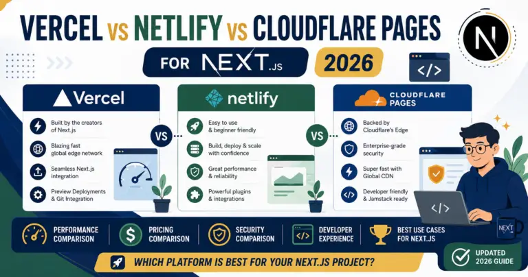 Vercel vs Netlify vs Cloudflare Pages for Next.js Deployment (2026)