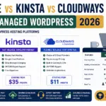 WP Engine vs Kinsta vs Cloudways: Premium Managed WordPress 2026