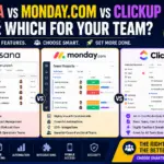 Asana vs monday.com vs ClickUp 2026: Which for Your Team