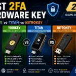 Best 2FA Hardware Key 2026: YubiKey vs Titan vs Nitrokey