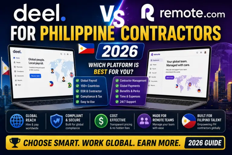 Deel vs Remote.com for Philippine Contractors 2026