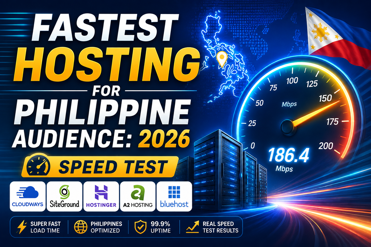 Fastest Hosting for Philippine Audience: 2026 Speed Test