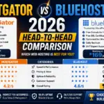 HostGator vs Bluehost 2026: Head-to-Head Comparison