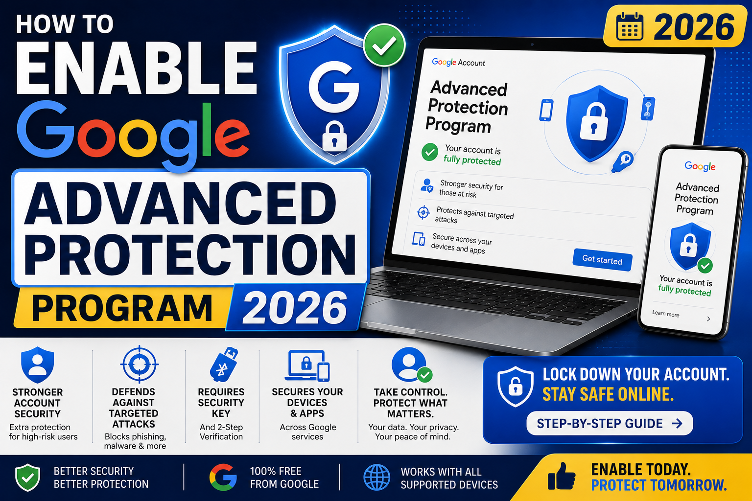 How to Enable Google Advanced Protection Program 2026