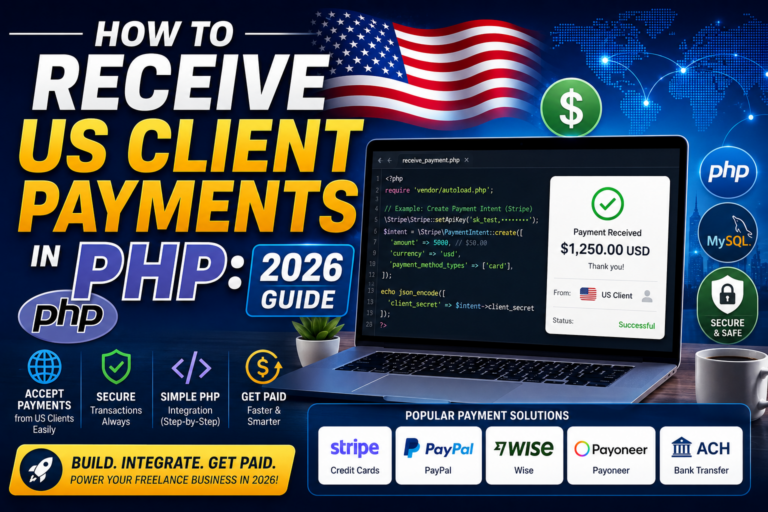 How to Receive US Client Payments in PHP: 2026 Guide