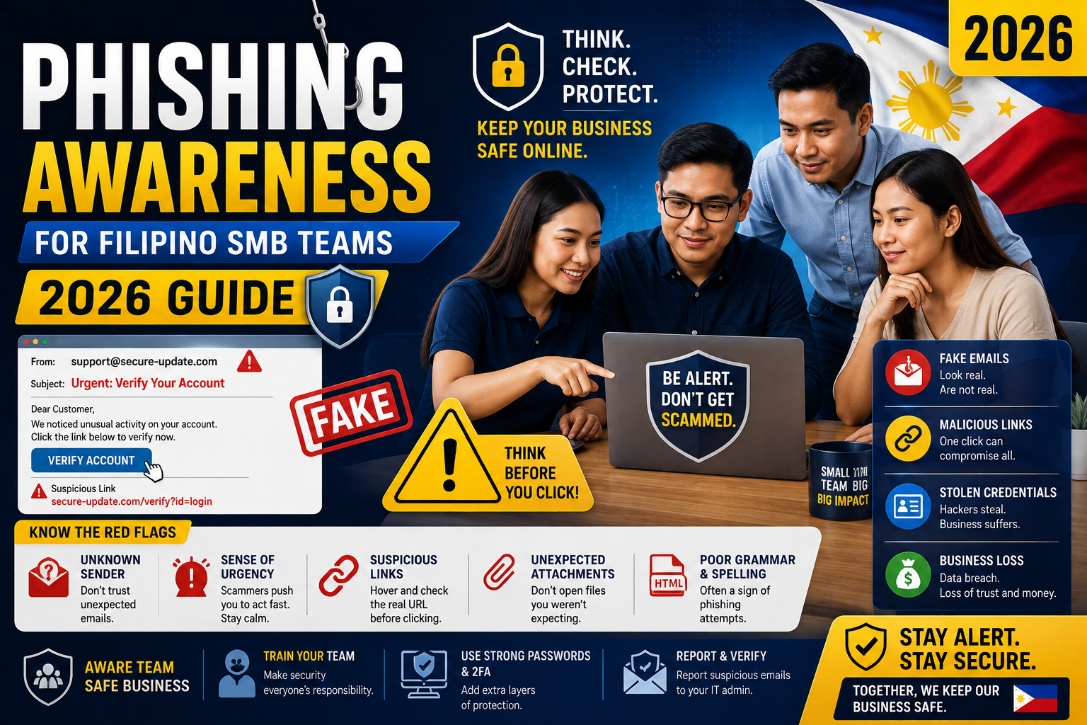 Phishing Awareness for Filipino SMB Teams 2026 Guide