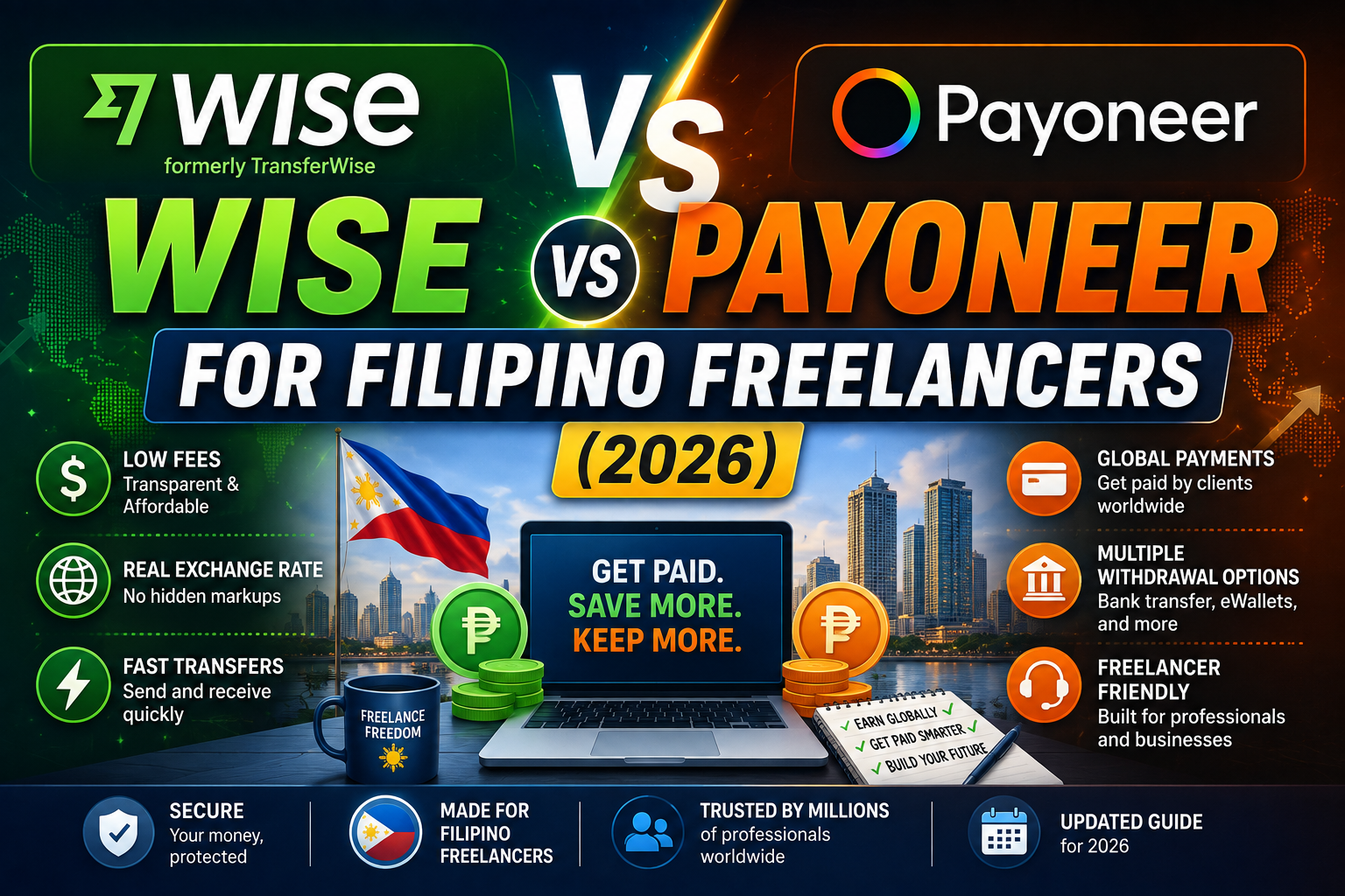 Wise vs Payoneer 2026: Which Is Better for Freelancers?