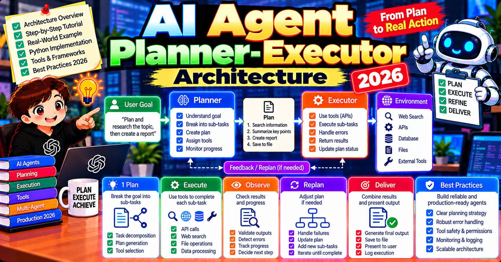 AI Agent Planner-Executor Architecture