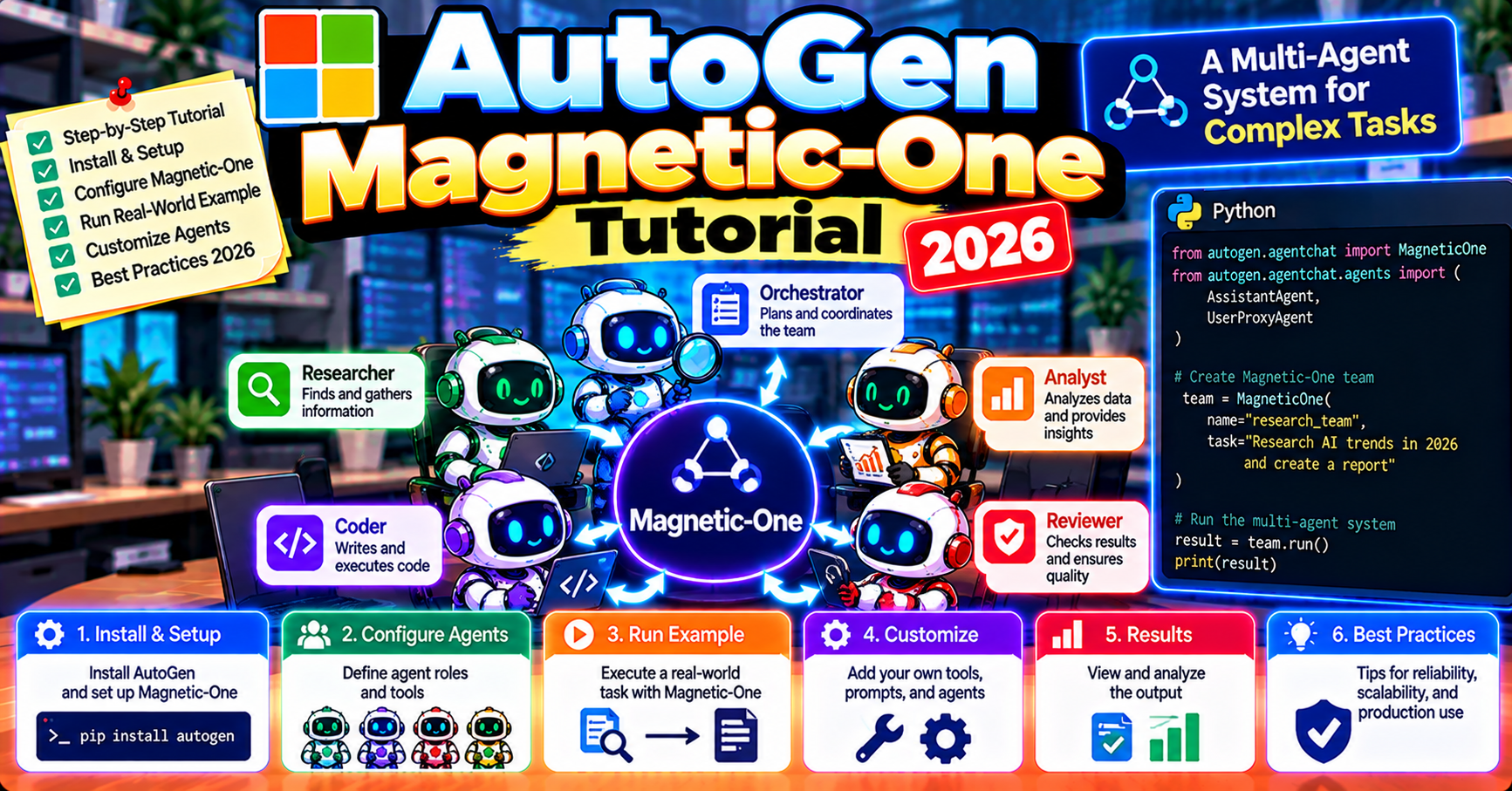 AutoGen Magentic-One Tutorial