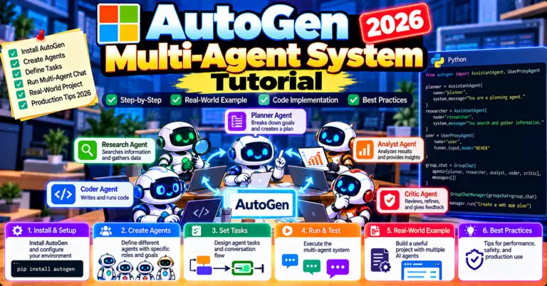 Build AutoGen Multi-Agent System Tutorial