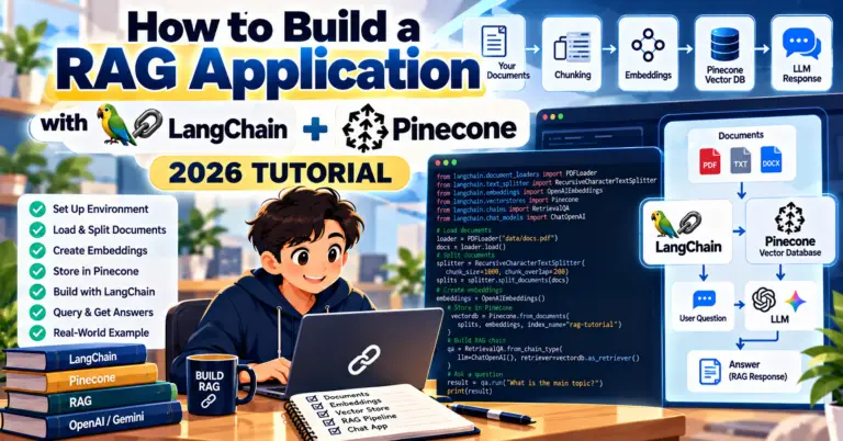 How to Build a RAG Application with LangChain + Pinecone (2026 Tutorial)