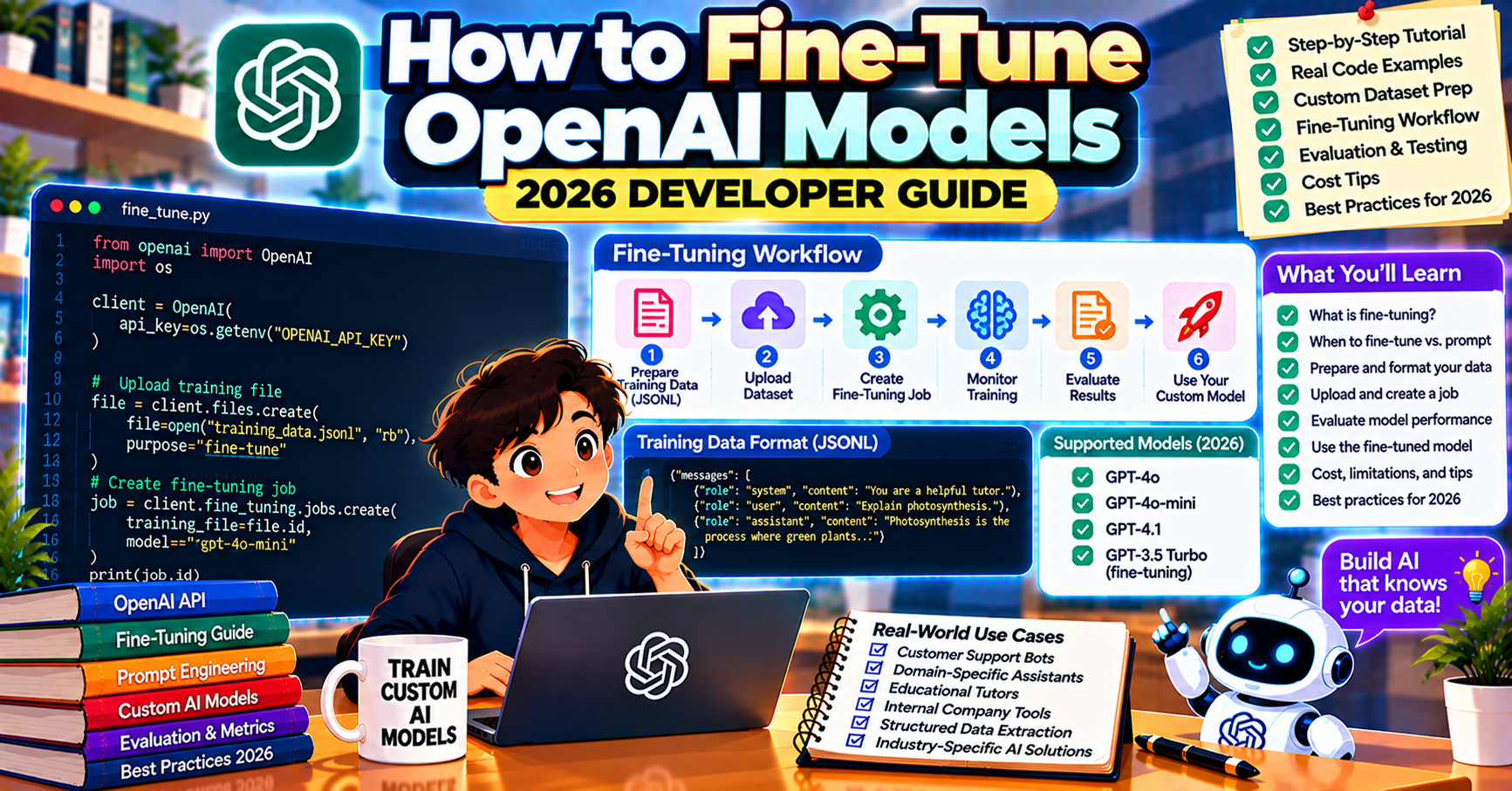How to Fine-Tune OpenAI Models in 2026 (Complete Developer Guide)