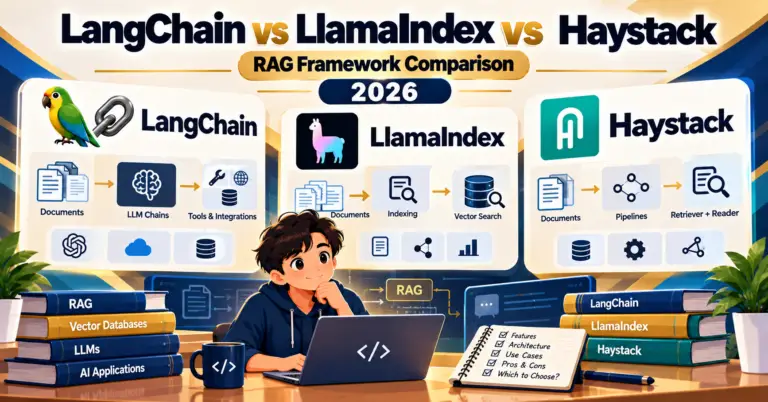 LangChain vs LlamaIndex vs Haystack: RAG Framework Comparison 2026