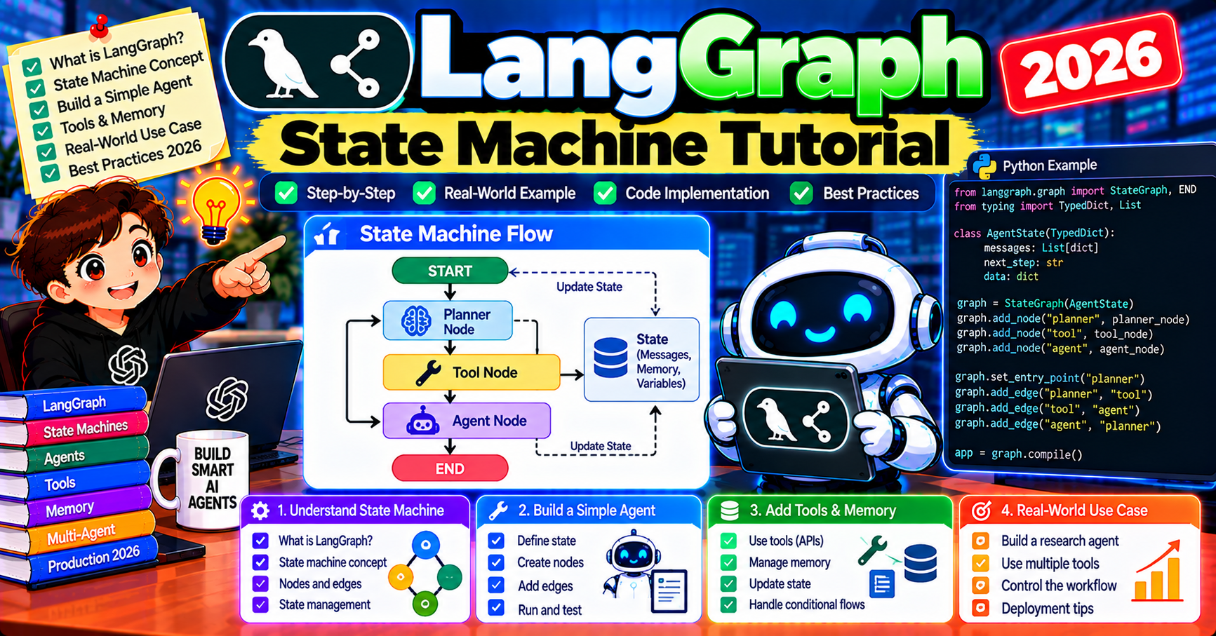 LangGraph State Machine Tutorial