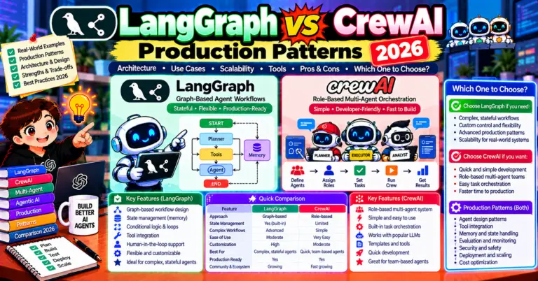 LangGraph vs CrewAI: Production Patterns
