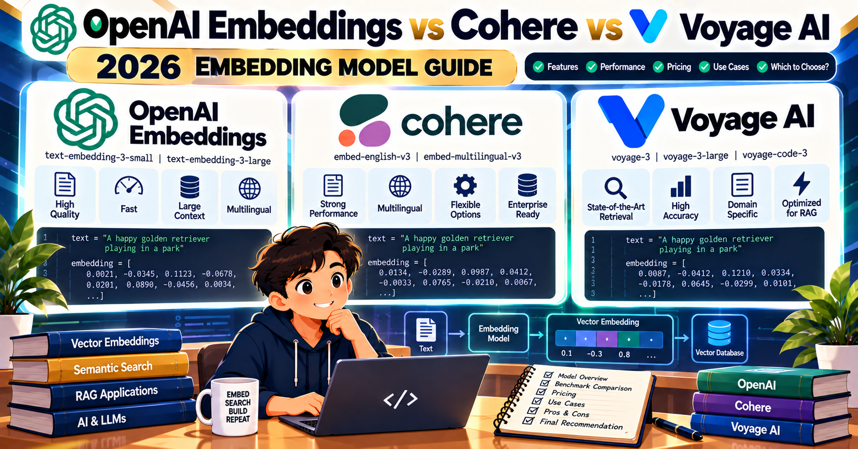 OpenAI Embeddings vs Cohere vs Voyage AI: 2026 Embedding Model Guide