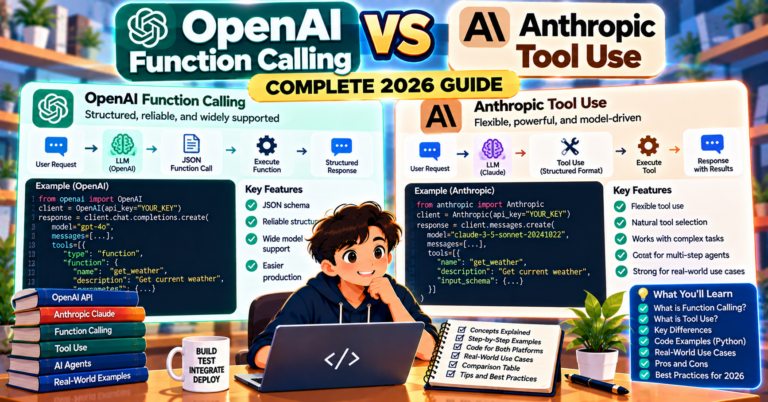OpenAI Function Calling vs Anthropic Tool Use: Complete 2026 Guide