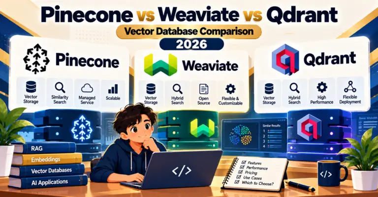 Pinecone vs Weaviate vs Qdrant: Vector Database Comparison 2026