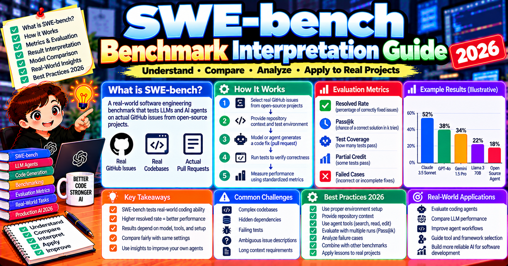 SWE-bench Benchmark Interpretation Guide